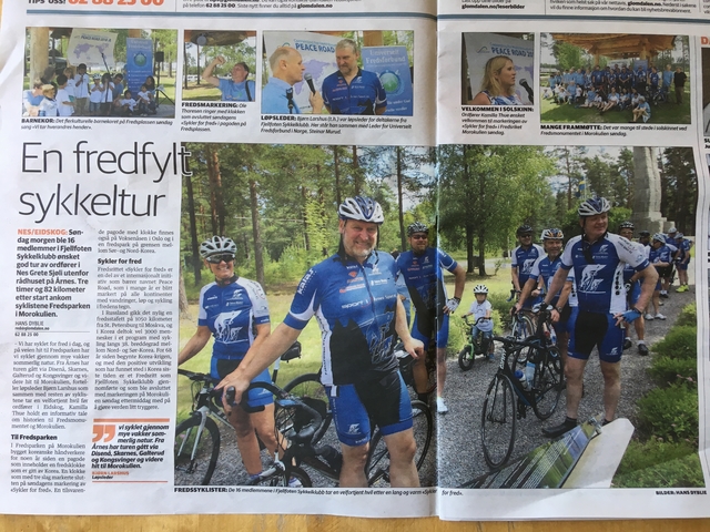 15.Glåmdalen newspaper