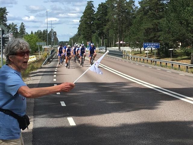 4. arrival at the border between norway and sweden