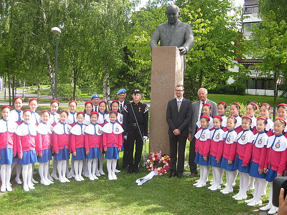 Takk til FNs generalsekretær Trygve Lie