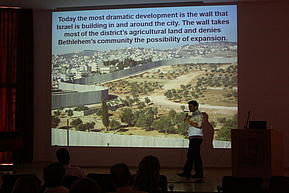 Open Betlehem-presentasjon i Betlehem Peace Center