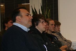 Interessert forsamling