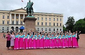 Mottakelse på Slottet